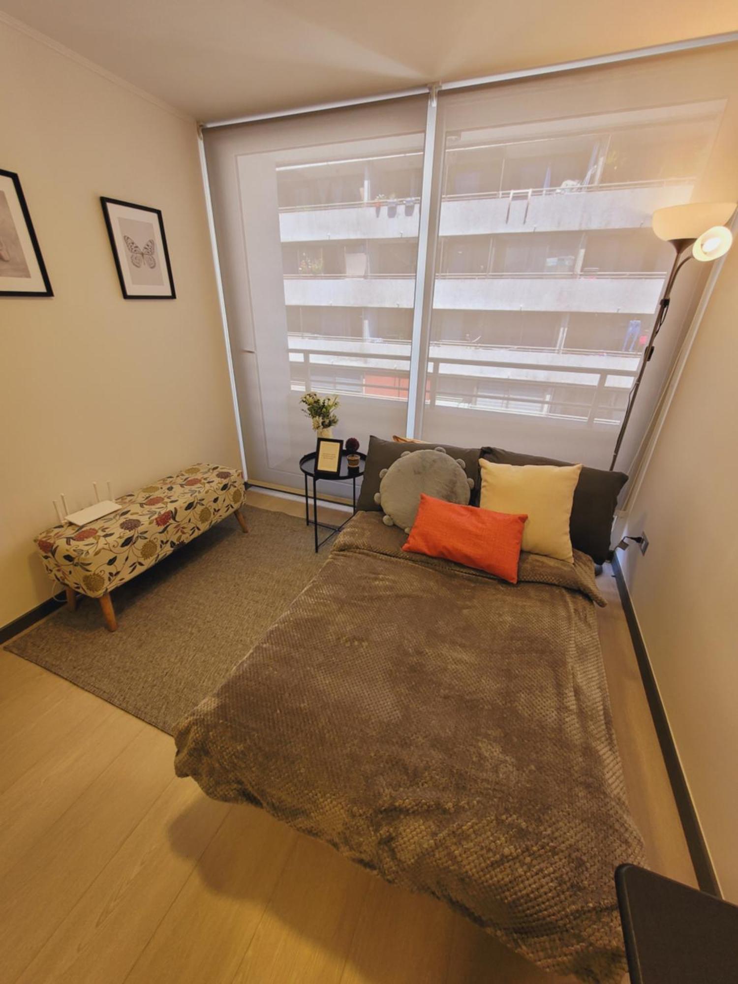Departamento Mas Living Confort Y Estilo De 1-3 Huespedes Apartamento Santiago